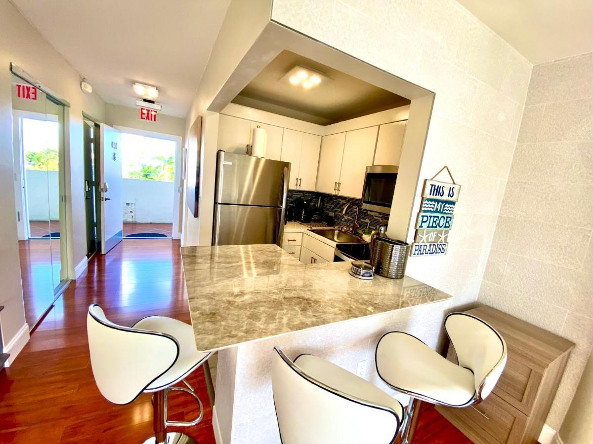 Modern Waterfront Apartment With Miami Skyline View, Free Parking 5 Mins Drive To Miami Beach Dış mekan fotoğraf