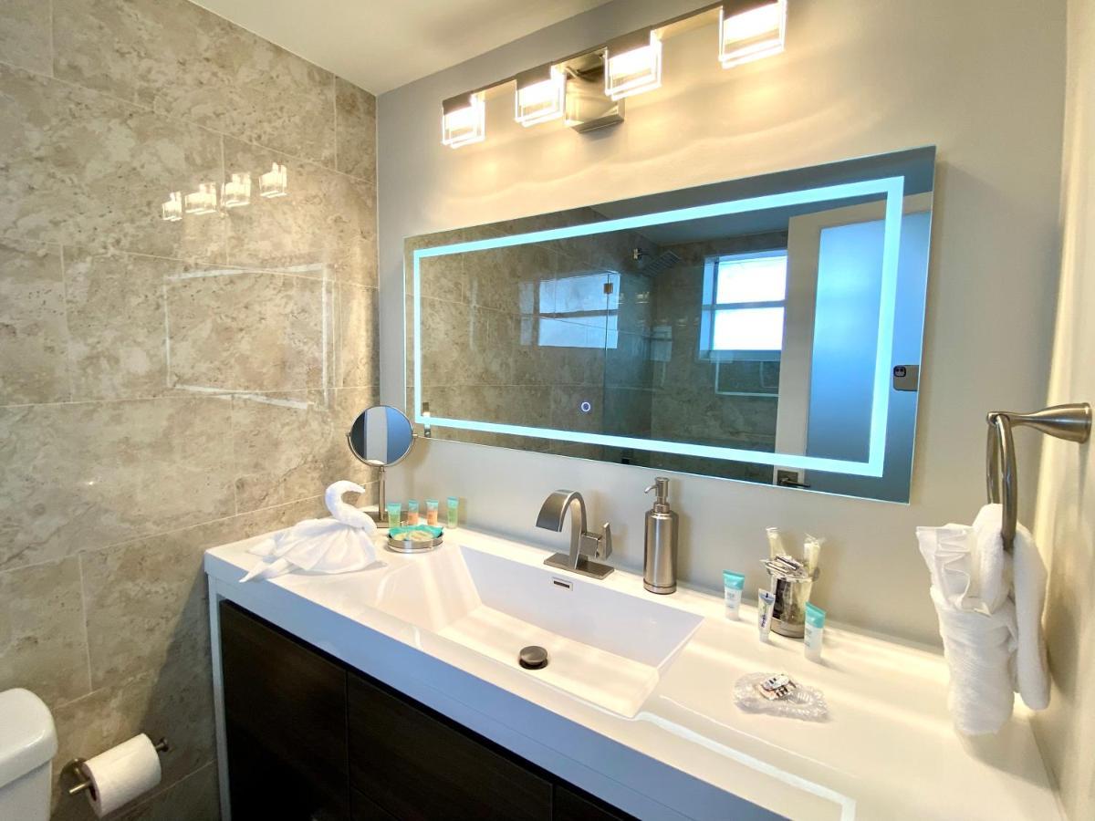 Modern Waterfront Apartment With Miami Skyline View, Free Parking 5 Mins Drive To Miami Beach Dış mekan fotoğraf