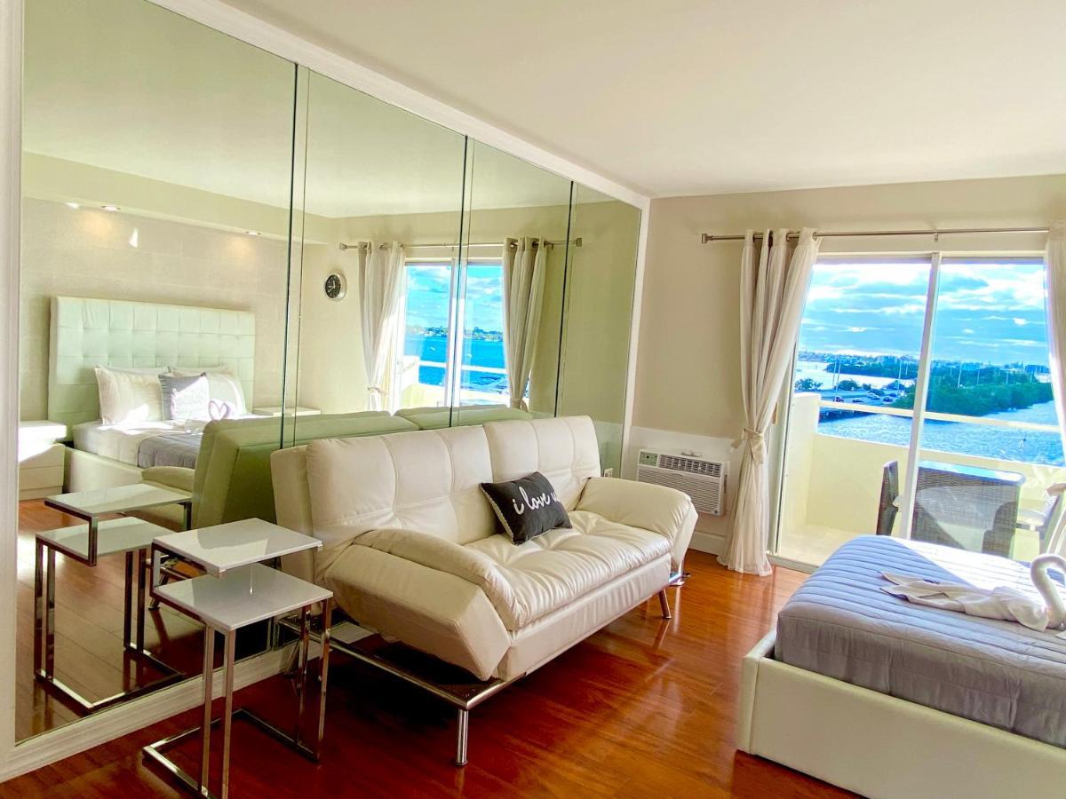 Modern Waterfront Apartment With Miami Skyline View, Free Parking 5 Mins Drive To Miami Beach Dış mekan fotoğraf